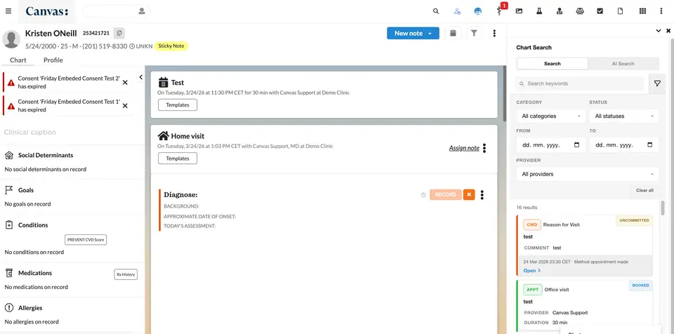 Narrow keyword results by category, status, date range, and provider.
